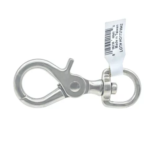 Hillman Hardware Essentials Round Swivel Trigger Snap Nickel (3/4" x 3-7/8")