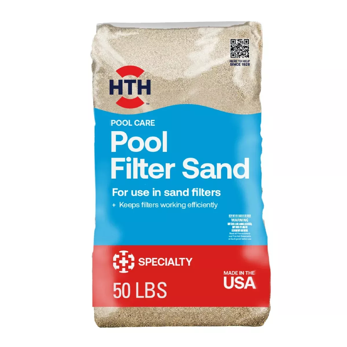 HTH Pool Care Pool Filter Sand 50 lbs.