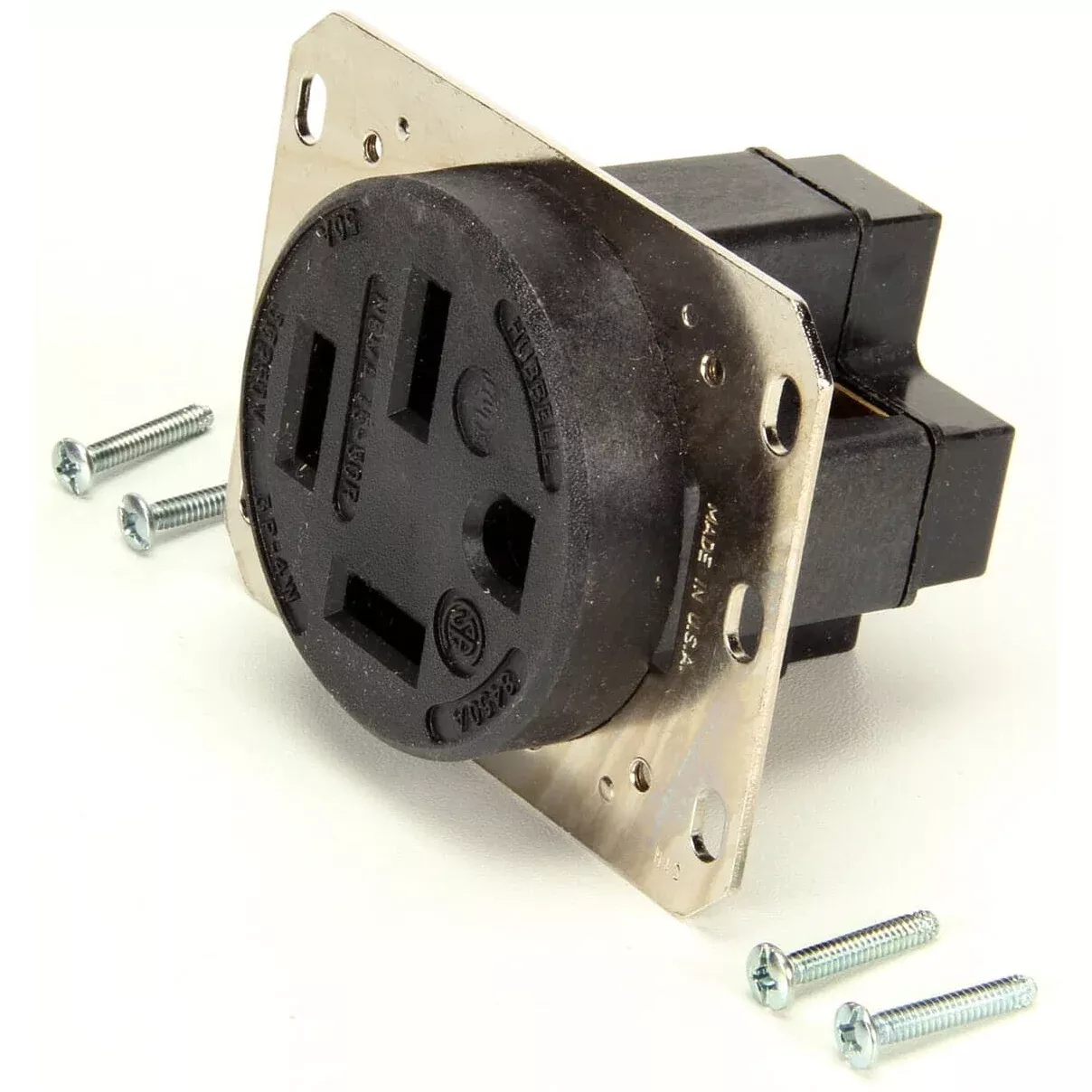 Hubbell 250V 50A Receptacle - HBL8450A