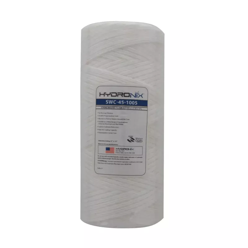 Hydronix SWC-45-1005 String Wound Sediment Water Filter (5 micron)