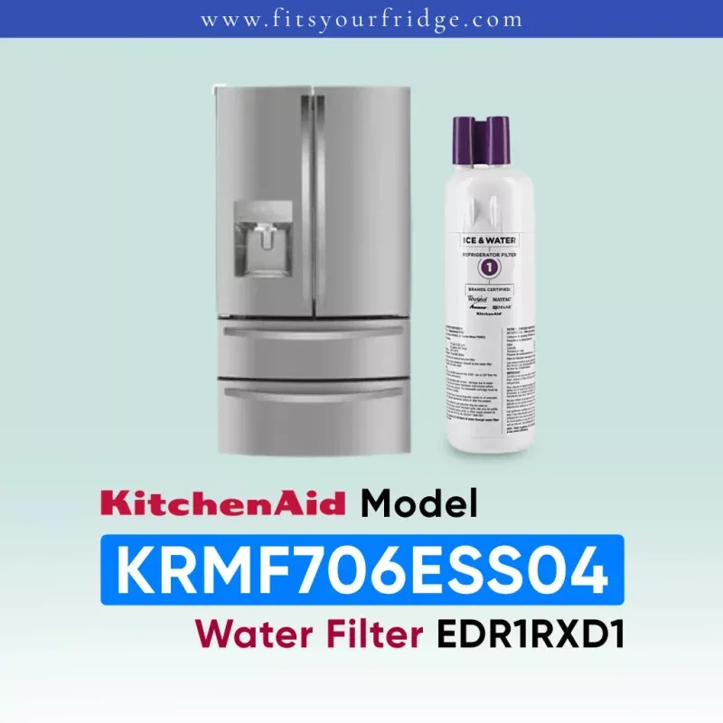 KitchenAid Refrigerator KRMF706ESS05 Water Filter