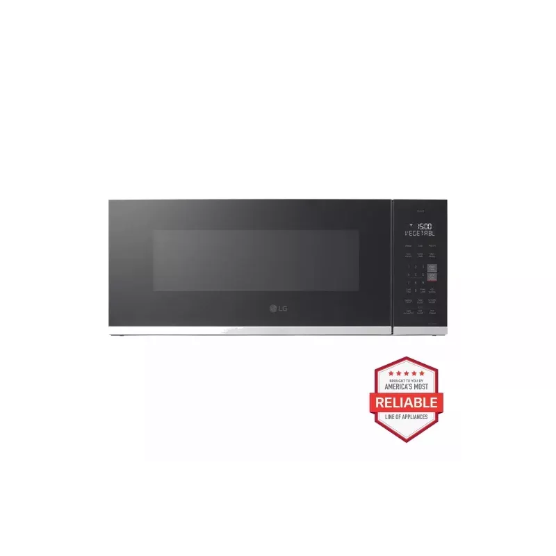 Lg MVEF1323F 1.3 Cu. Ft. Smart Low Profile Over-The-Range Microwave Oven