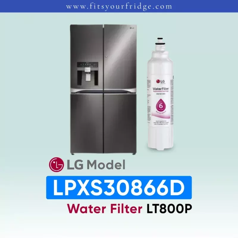 LG Refrigerator LPXS30866D Water Filter