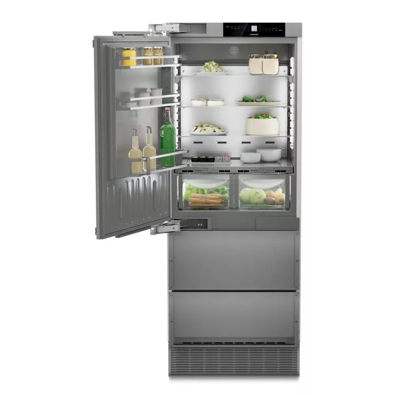 Liebherr HCB1591G Fully Integrated Bottom Freezer Refrigerator with BioFresh, Left Hinged Panel ready