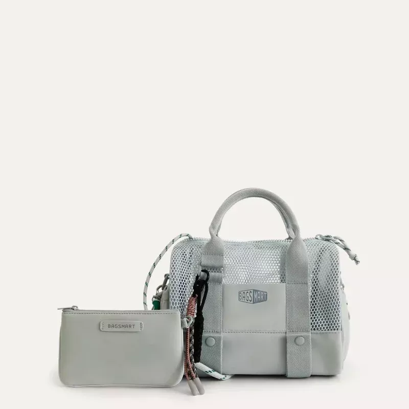 Mesh Mini Duffle Bag - Green
