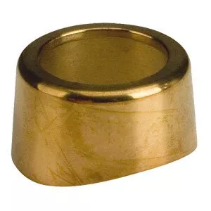 Micro Matic D6P4B Polished Brass Outside Flange