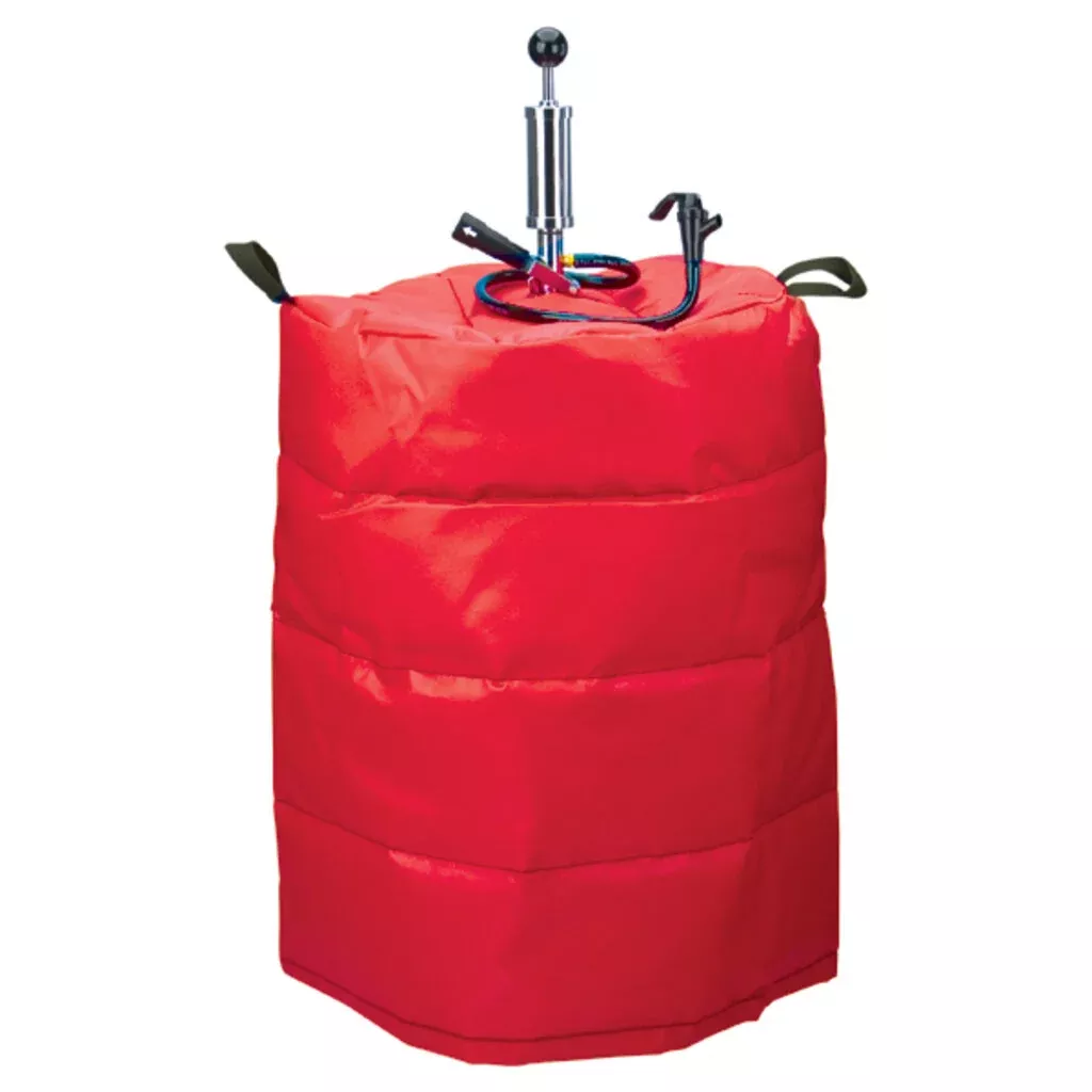 Micro Matic KJ-01 Keg Insulator Jacket for Half Barrel, Red Vinyl