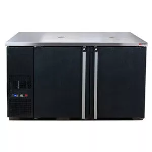 Micro Matic MDD58WLT-E Pro-Line™ Wine Cooler Kegerator, Less Tower, 59 1/2", Black Vinyl