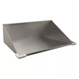 Micro Matic MMPPWS Power Pack Wall Mount Stainless Steel Shelf