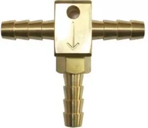 Micro Matic MV013 Beer CO2 Line Check Valve, 1/4" I.D.