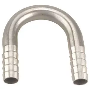 Micro Matic SSU-C2-S Beer Line Stainless Steel U-Bend Fitting for 5 16