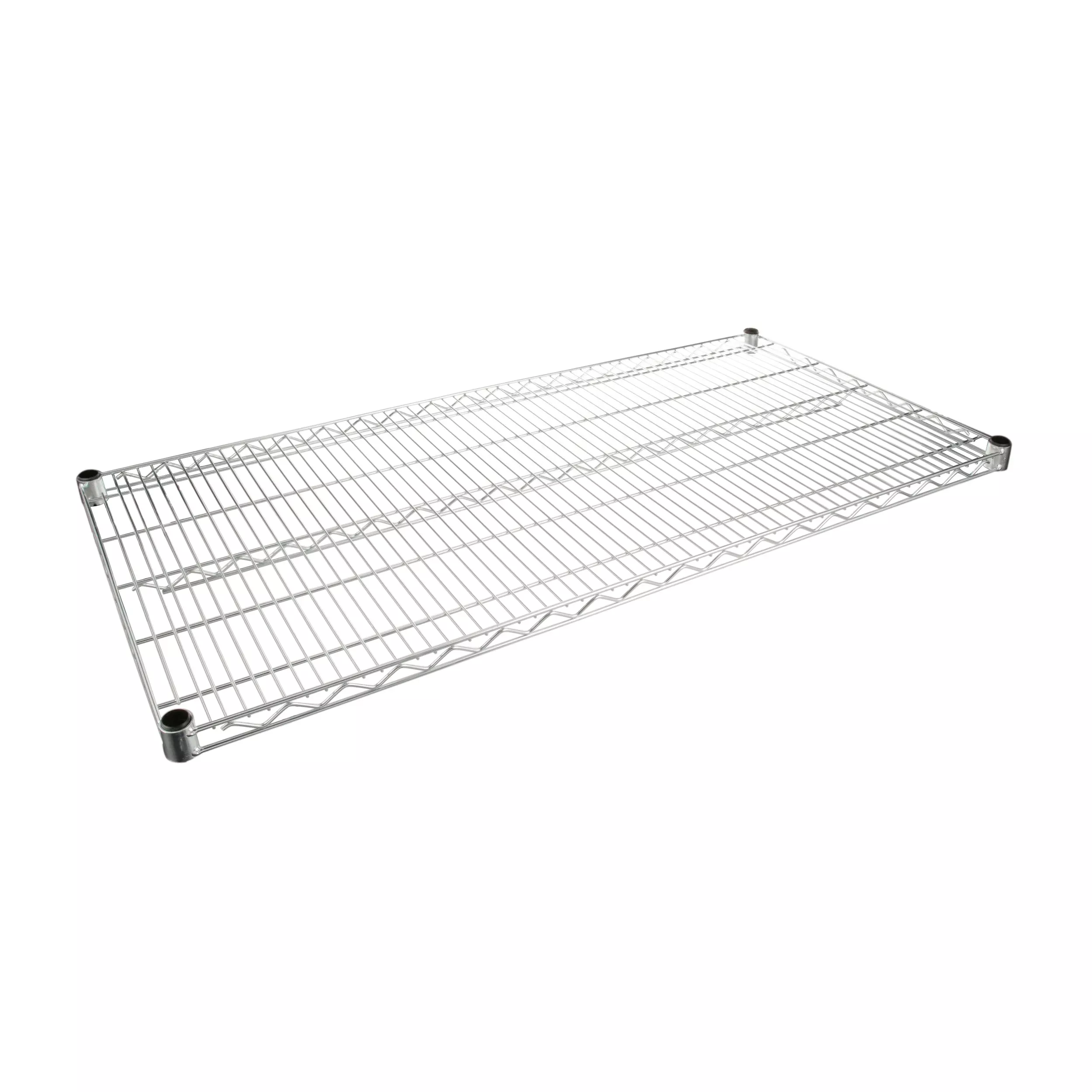 Olympic 24 in x 48 in Chromate Finished Wire Shelf - J2448C