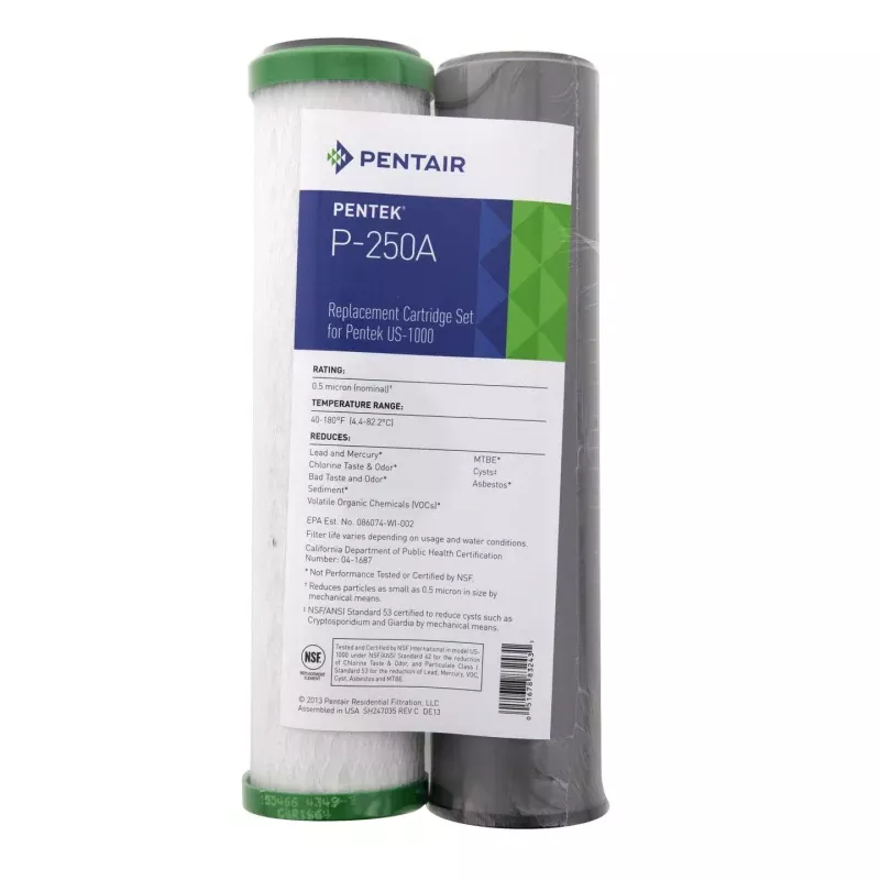 P-250A Pentek Undersink Filter Set