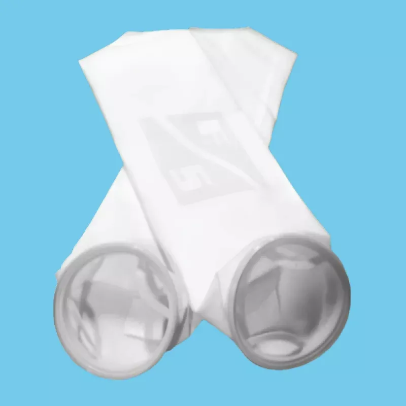 PE-5-P02-E 5 micron Polyester Felt Singed Size 2 Liquid Filter Bag (Qty 50)