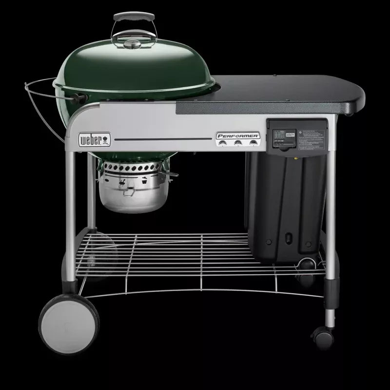 Performer Deluxe Charcoal Grill 22" - Green