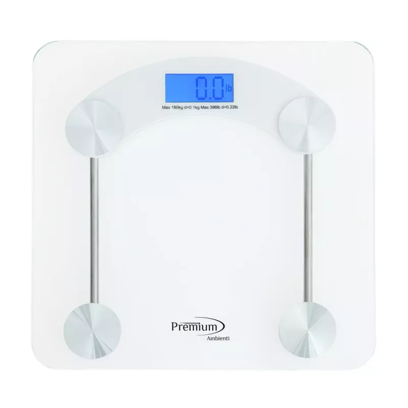 Personal Digital Scale with LCD Display and 8 Second Auto-Off