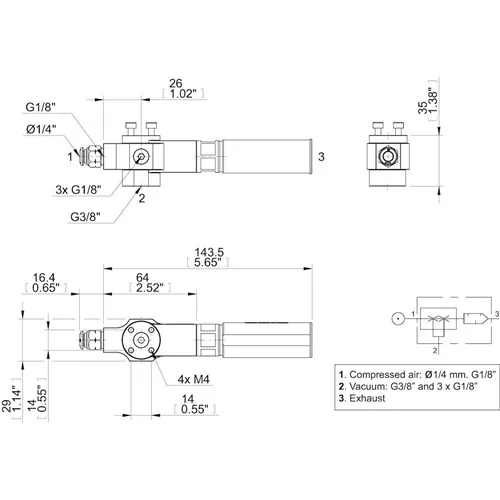 Piab 02.31.209 - Vacuum Gripper System