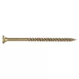 Power Pro Wood & Deck Screws, Sharp Point, Star, #10 x 2.5-In., 1-Lb.