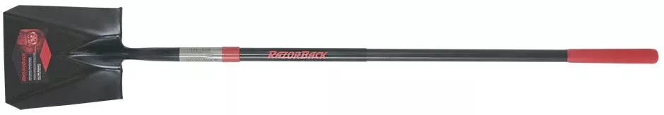 Razor-Back Squre Point Shovel With Traditional Socket