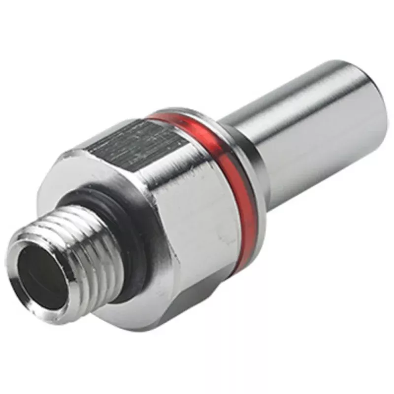 RPLQ4D46004RED Rack and Panel Insert Straight Thread Port 1/4 SAE-04 Warm Red