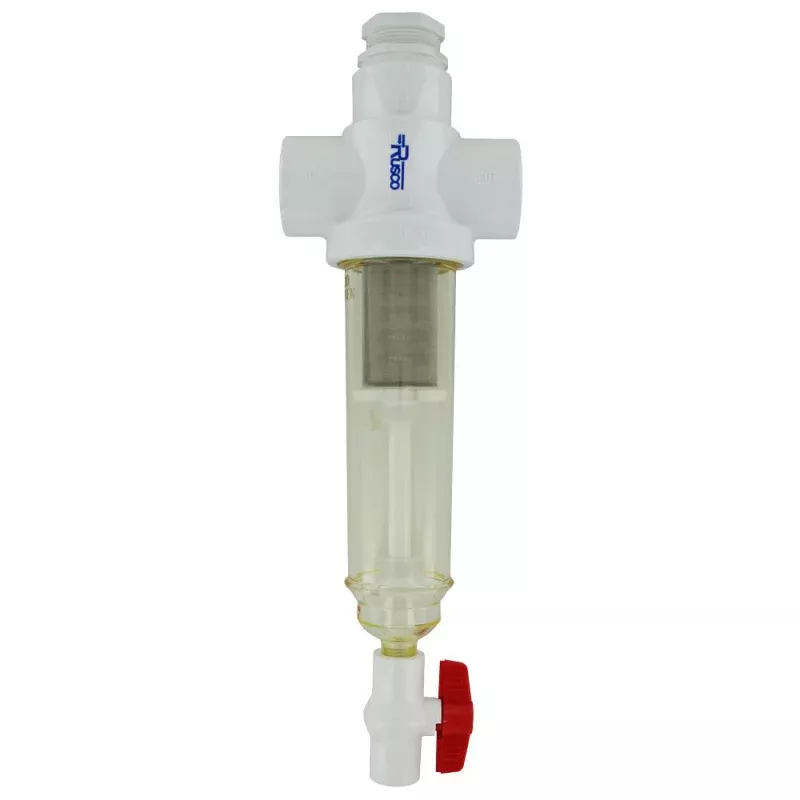 Rusco Chemically Resistant Sediment Trapper Filter Combo Style 1-1/2" SS