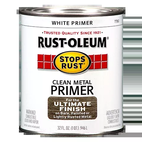 Rust-Oleum Clean Metal Primer Flat White