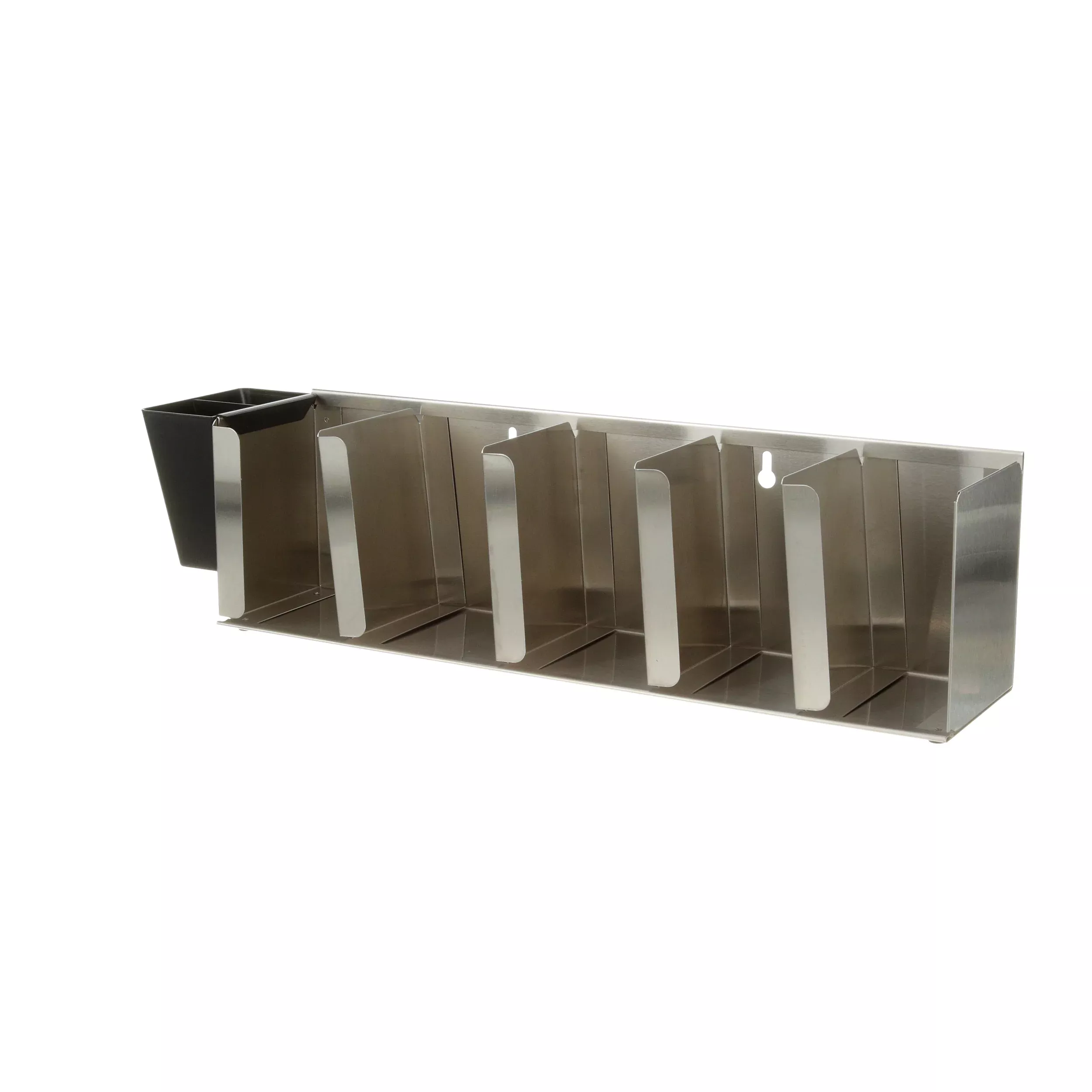 San Jamar 5-Section Lid Dispenser Stainless steel - L1022