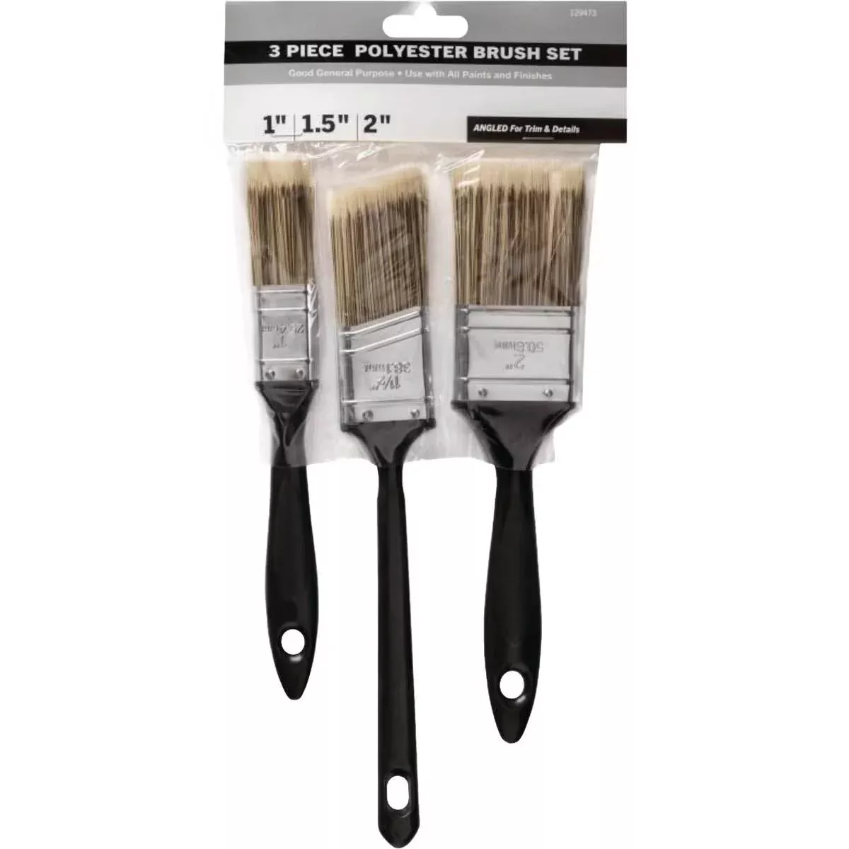 Shur-Line Good Poly Paint Brushes (3-Pack)