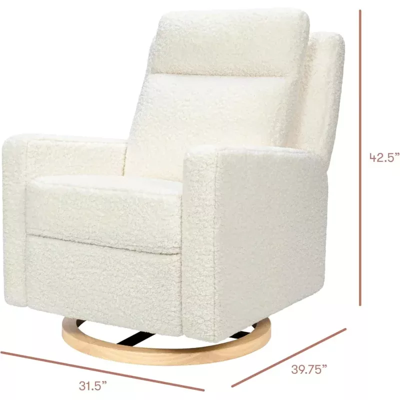 Sigi Pro Power Recliner - Cream Shearling
