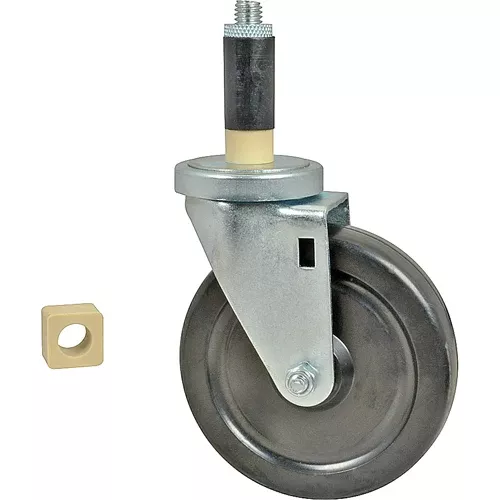 SPG Amco 5 in Swivel Stem Caster Black - CM5M