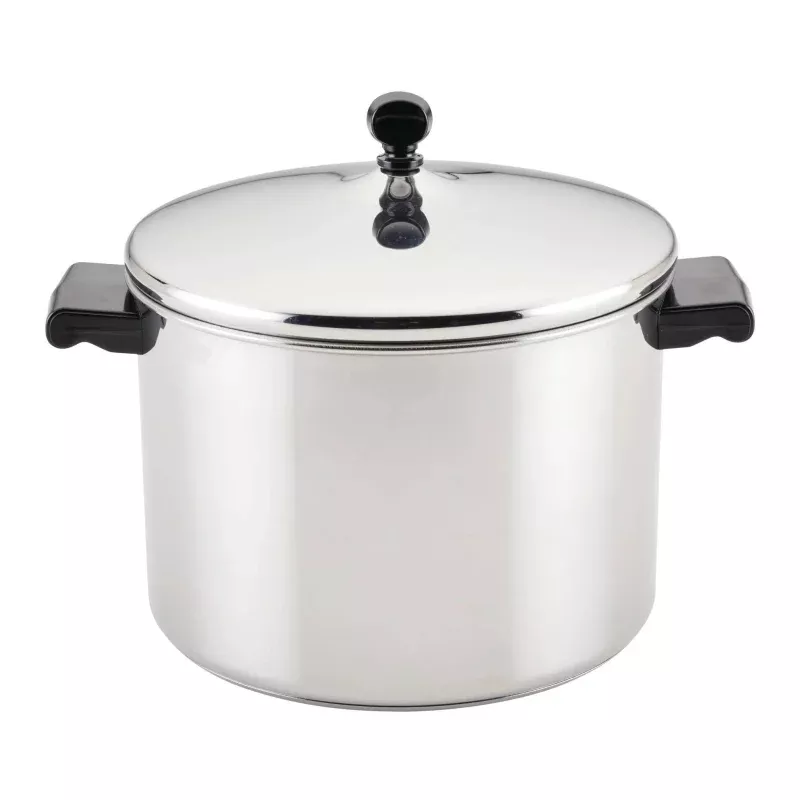 Stockpot With Lid - Classic Series 8-Quart - Silver