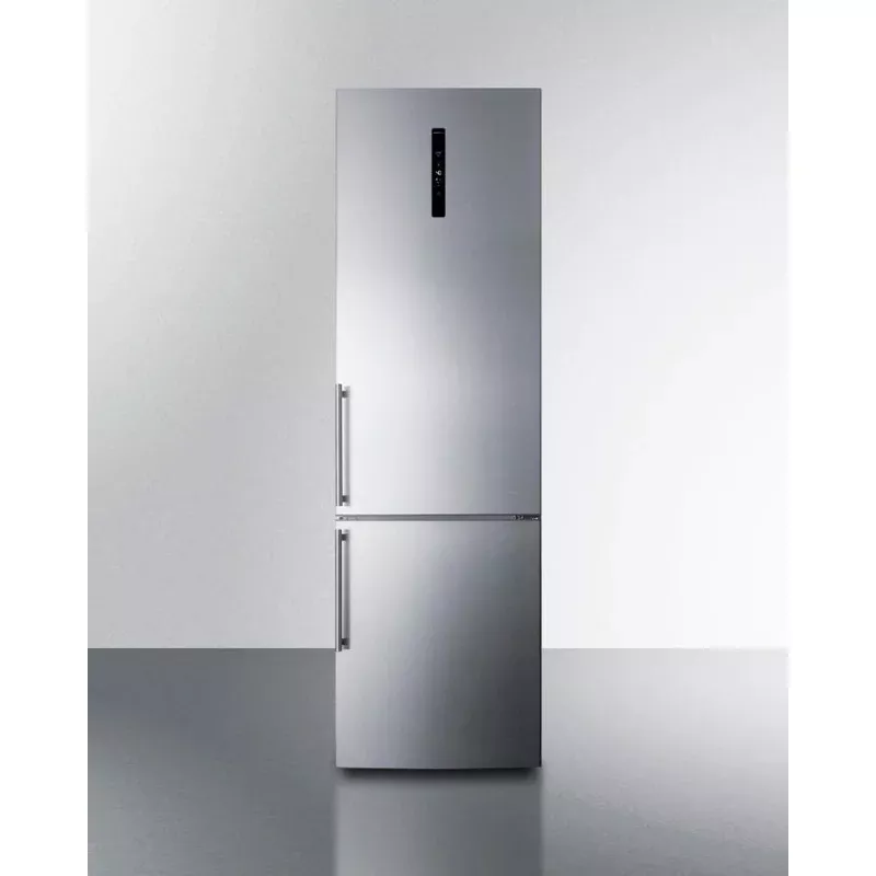 Summit FFBF181ES2IM 24" Wide Bottom Freezer Refrigerator With Icemaker