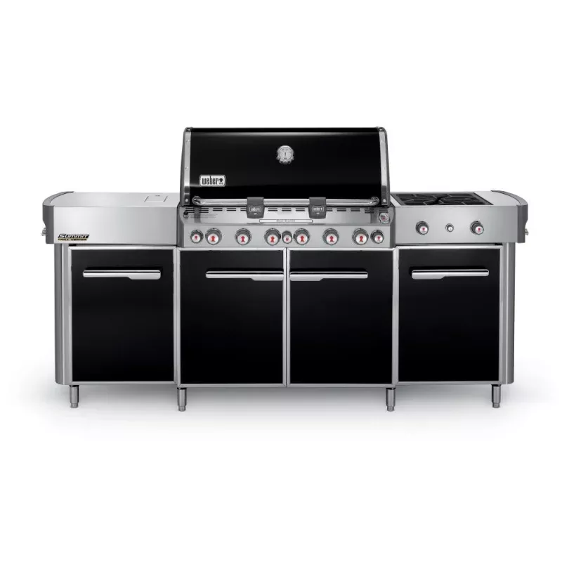 SUMMIT GRILL CENTER LP GAS - BLACK