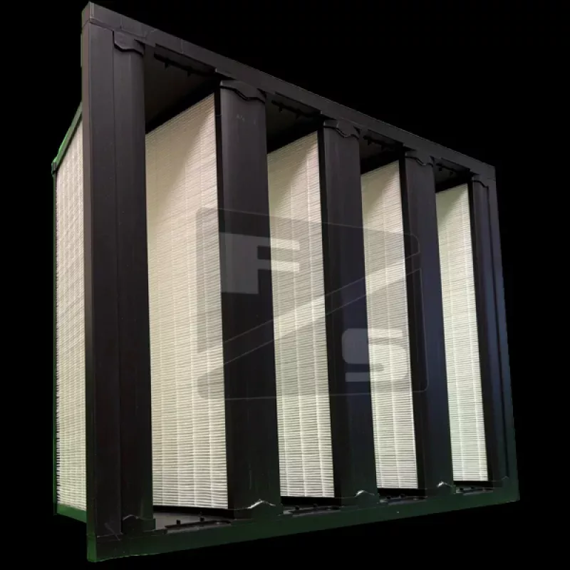 Super-Cell V MERV 15 20x24x12 Rigid-Cell Air Filter, Plastic Frame, Single Header