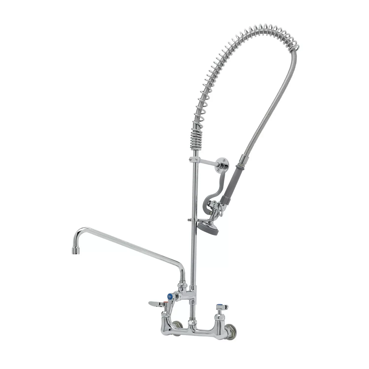 T&S Brass B-0133-14-CR-B EasyInstall Pre-Rinse - 14" ADF & Wall Bracket