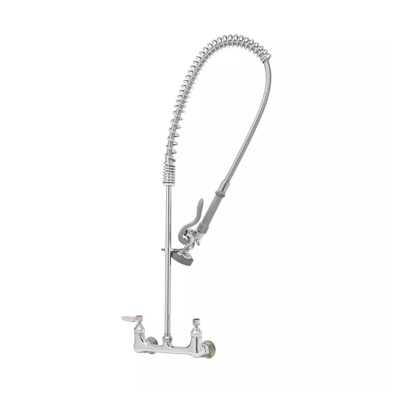 T&S Brass B-0133 Wall Mount Pre-Rinse Unit - 33-3/8" Height