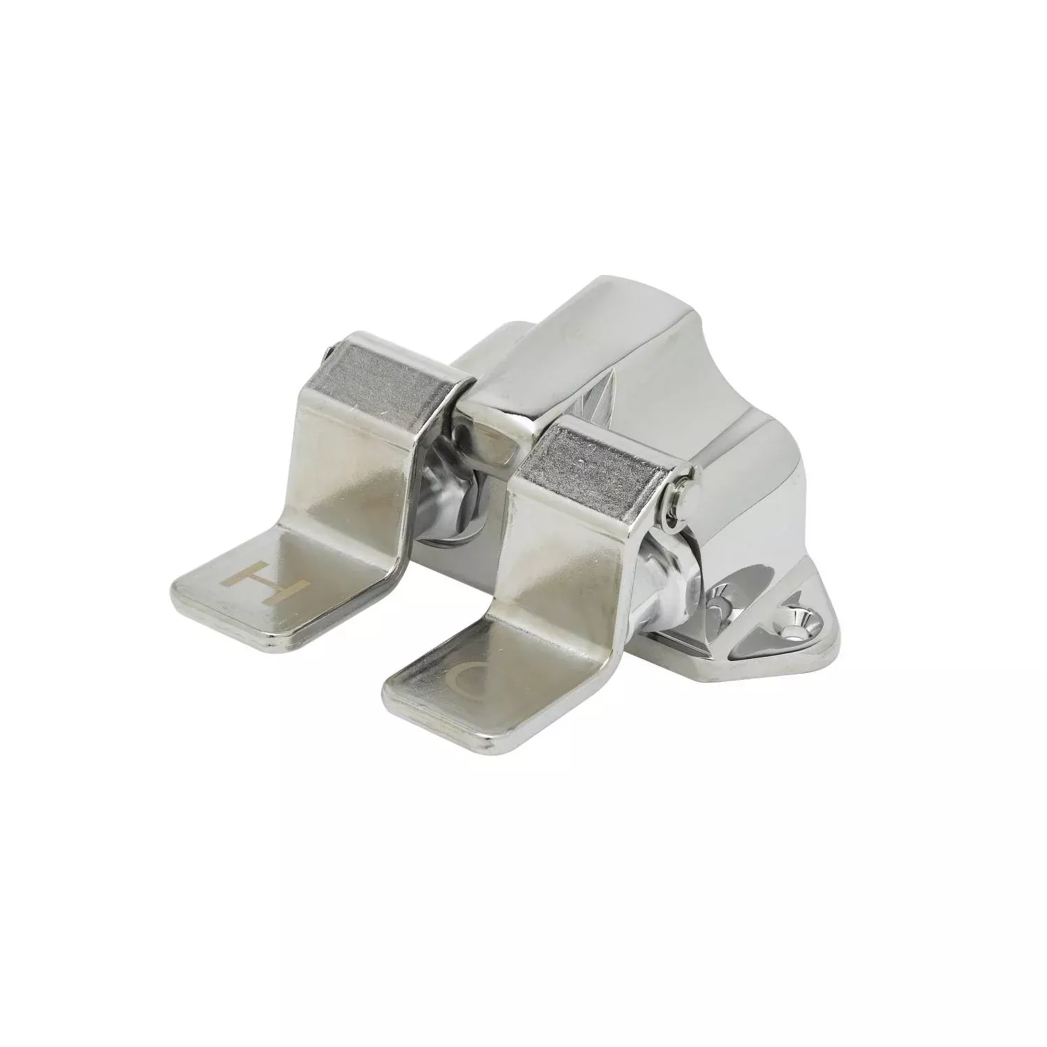 T&S Brass B-0502-BSPP Double Pedal Valve - Floor Mount (BSPP)