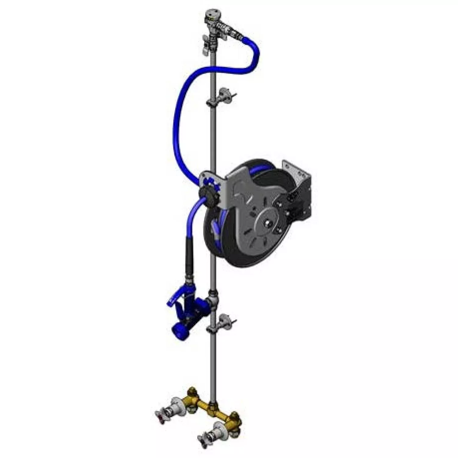T&S Brass B-1453 Hose Reel System - Concealed Mixing