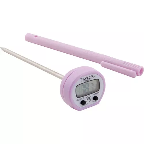 Taylor Precision Purple Digital Thermometer - 9840PRN