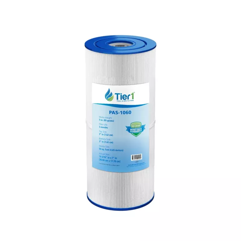 Tier1 Pool Filter for Hayward Filter C2025 -Washable Trilobal Dirt-Lock Pleats