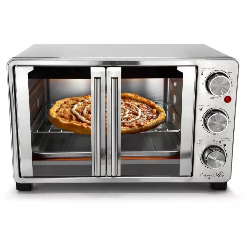Toaster Oven - French Door - Silver
