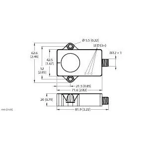 TURCK B2N85H-QR20-2LI2X3-H1151 - Inclinometer