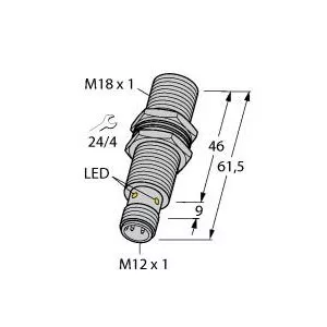 TURCK BI8U-MT18M-AP6X2-H1141/S1589 Inductive Sensor