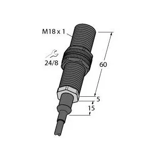TURCK BI8U-P18-AP6/S139-S1261 7M Inductive Sensor
