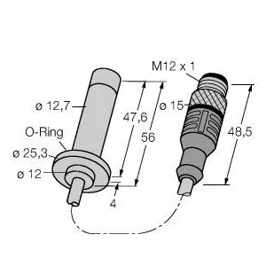 TURCK BID2-H12F-AP6/S312 Inductive Sensor