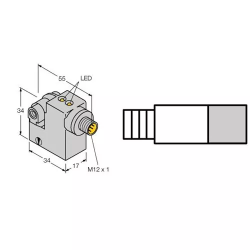 TURCK BIM-IKM-AP6X2-H1141/S34 Magnetic Field Sensor