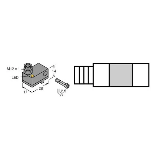 TURCK BIM-NST-AP6X-H1141/S34 Magnetic Field Sensor