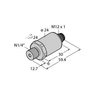 TURCK PT3000PSIG-2003-IX-H1143 Pressure Transmitter