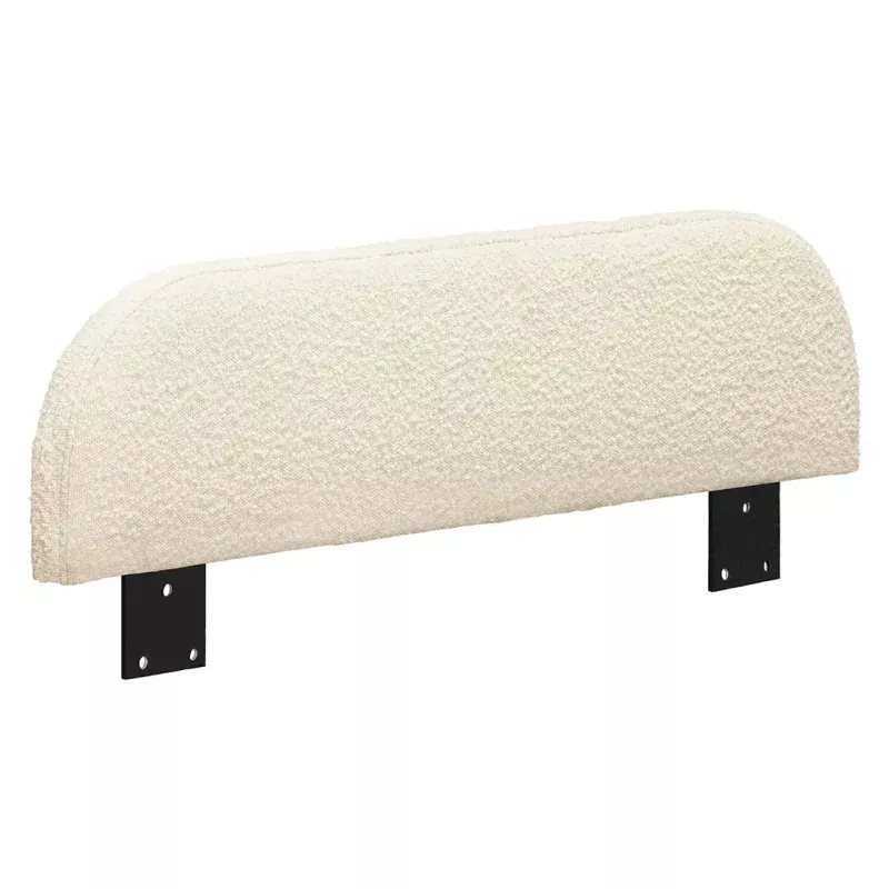 Upholstered Twin/Full Bed Guardrail - Performance Ivory Boucle