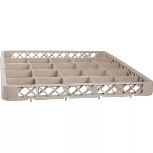 Vollrath 25 Compartment Glass Rack Extender Beige - RE25